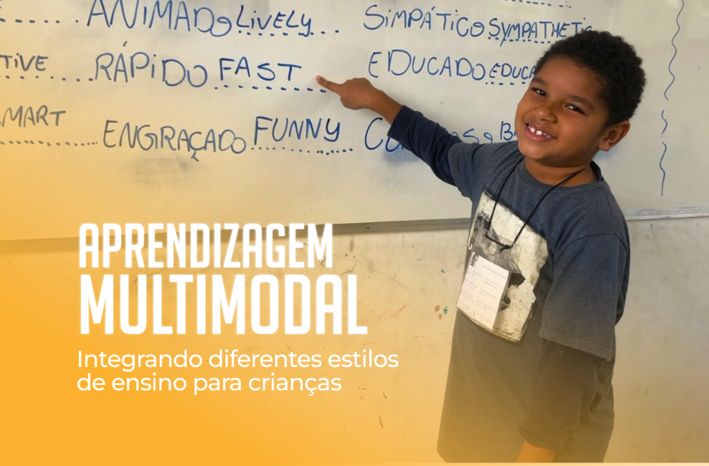 Aprendizagem multimodal: integrando diferentes estilos de ensino para crianças